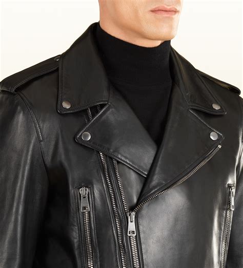 gucci leather jacket price|Gucci original leather jacket.